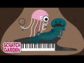 There S A Hole In The Bottom Of The Sea Scratch Garden Characters Super Funny Version