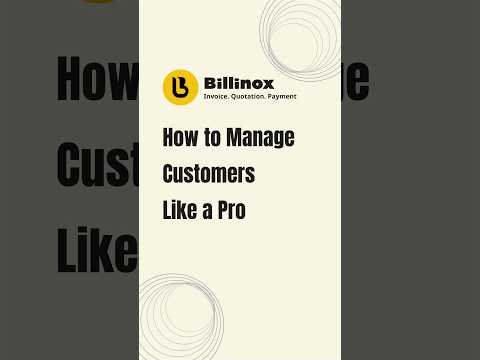 Manage Customers Like a Pro