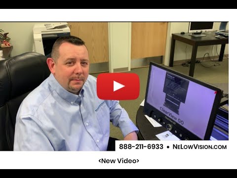 Intro to ClearView GO Desktop Magnifier