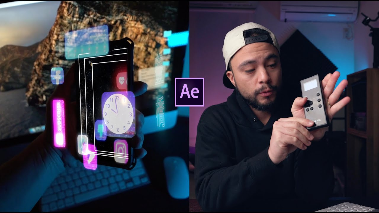 Realidade aumentada tutorial - After effects - 2021