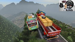 SETC Maruti Bus Driver Take a Risk | Euro truck simulator 2 with bus mod | SETC Maruti bus driving
