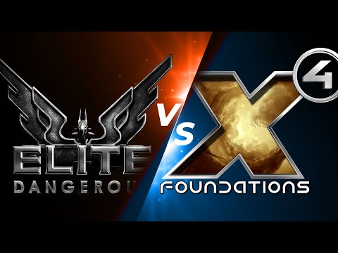 Let's Compare These Heavyweights! - Elite Dangerous vs X4 Foundations