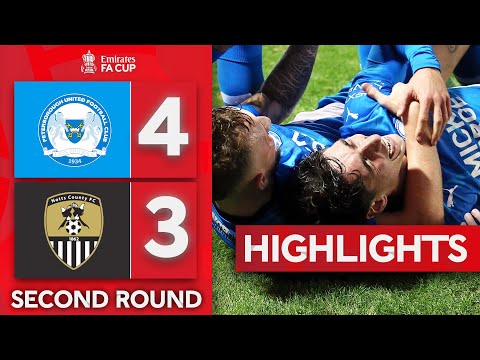 The Posh Survive Cupset! | Peterborough United 4-3 Notts County | Emirates FA Cup 2024-25