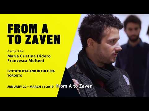 "FROM A TO ZAVEN"A project by Maria Cristina Didero and Francesca Molteni