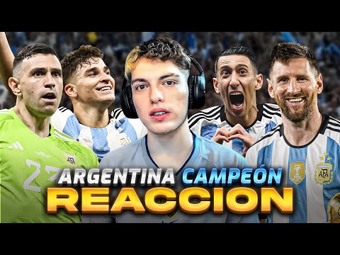 DAVOO XENEIZE REACCIONA A ARGENTINA CAMPEON DEL MUNDIAL (2022) - DOCUMENTAL