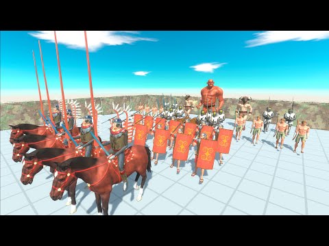 ⚡ Ancient Army vs All Faction BOSS Challenge  - 🦖 Animal Revolt Battle Simulator 🦕