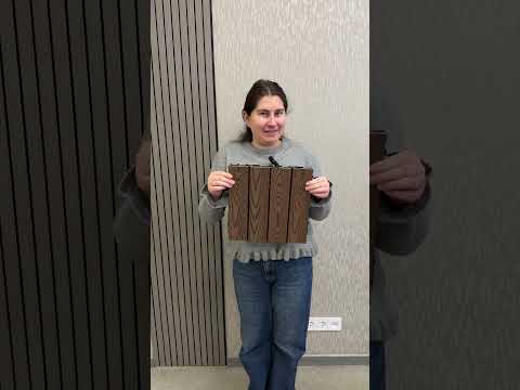 Композитная плитка ДПК 300х300х23мм Золотой дуб (D) SW-00001706 - фото 1 - id-p2994867083