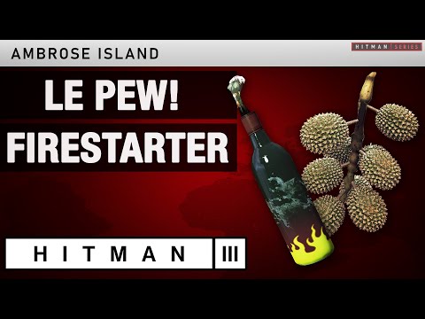 HITMAN 3 Ambrose Island - "Le Pew!" & "Firestarter" Challenges