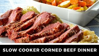 Awesome SLOW COOKER CORNED BEEF!