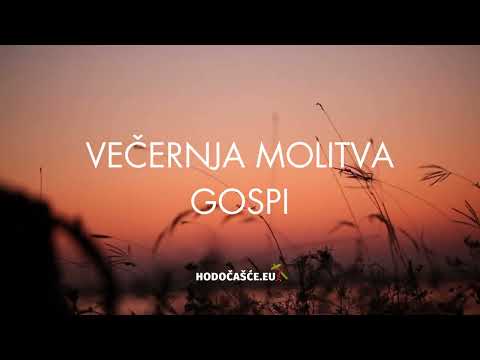 Večernja Molitva Gospi