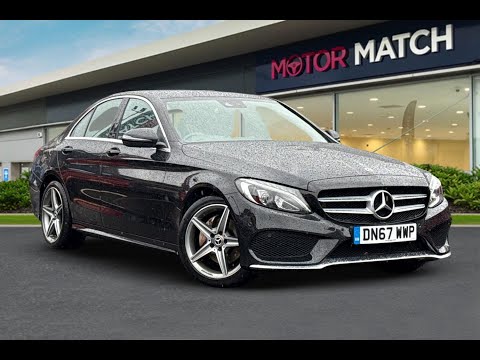 MERCEDES-BENZ C CLASS C220d AMG Line 4dr video thumbnail