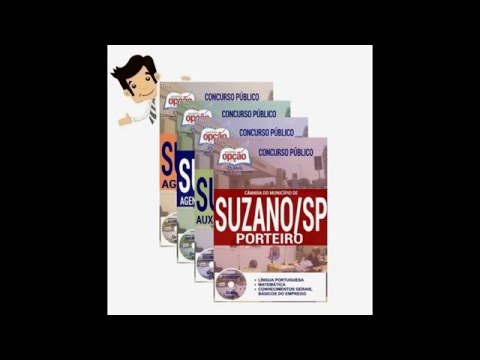 Apostilas Câmara de Suzano /SP 2016 - Cargos Fundamental Completo