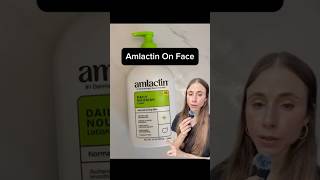 Put AmLactin on Your Face?! Dermatologist Explains #antiagingskincare