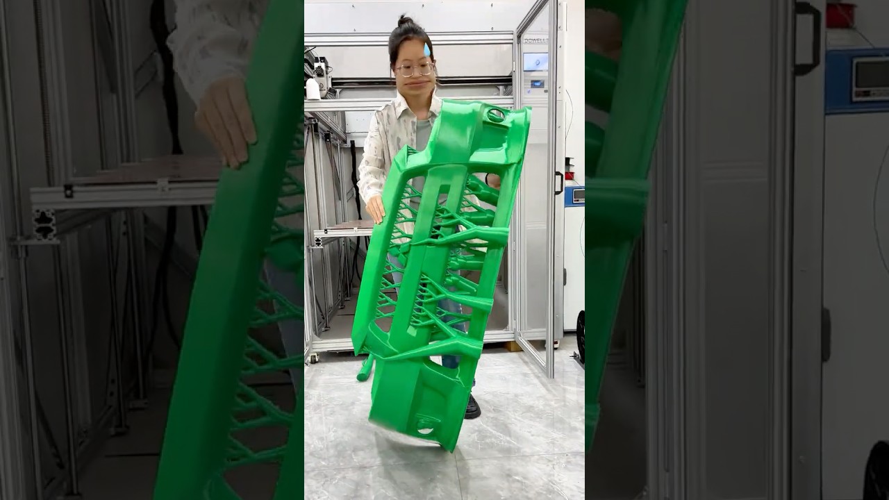 Printing a bumpers for Mitsubishi cars bumper with Dowell 3D printer#3dprinter  #machine  #dowell3d