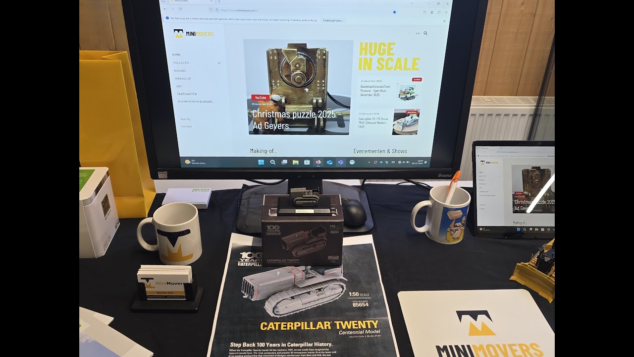 MiniMovers visits BouwmachinesvanToen Open House December 2025