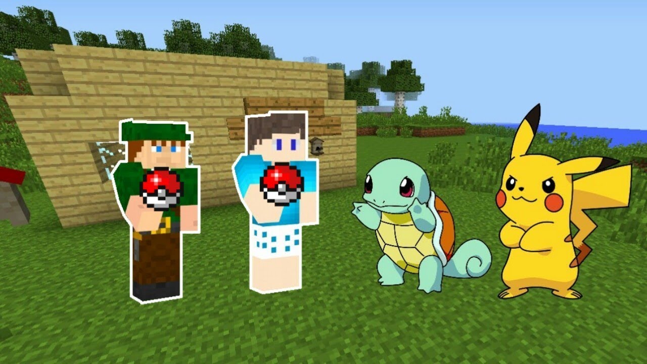 CAPTURAMOS POKEMONS INCRÍVEIS NO MINECRAFT !