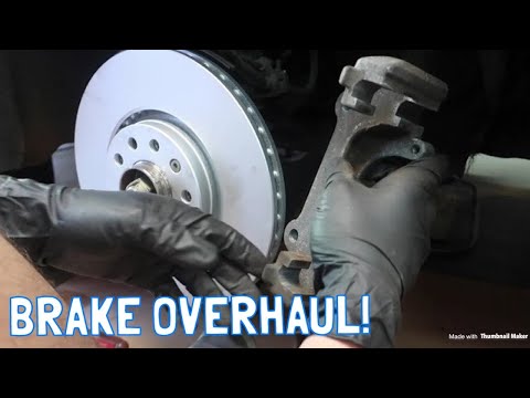 Saab 9-5 Full Brake Replacement DIY!