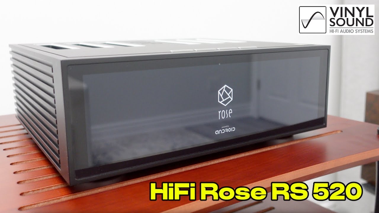 HiFi Rose RS520 "INCREDIBLE SOUNDING" All In One Network Steamer!