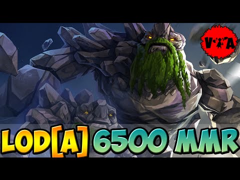Dota 2 - Lod[A] 6500 MMR Plays Tiny vol #1 - Ranked Match