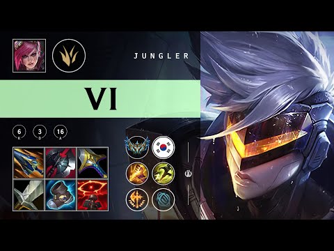 Vi Jungle vs Jayce - KR Challenger Patch 25.24