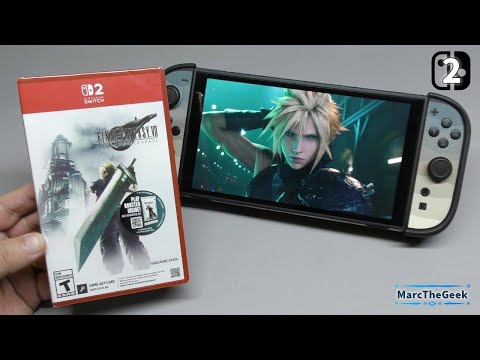 FINAL FANTASY VII REMAKE INTERGRADE Unboxing & Gameplay on Nintendo Switch 2