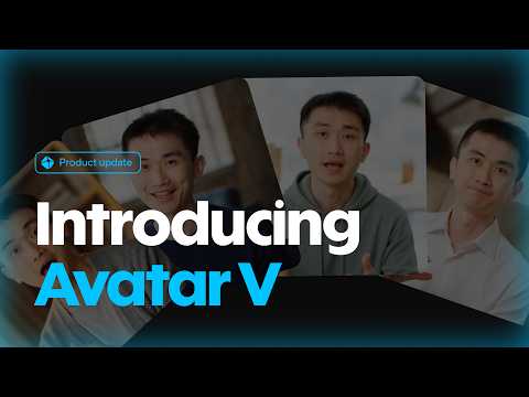 Avatar V 소개 영상