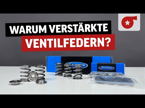 Mehr Drehzahl & Ladedruck dank verstärkten Ventilfedern? Federn und Teller erklärt!