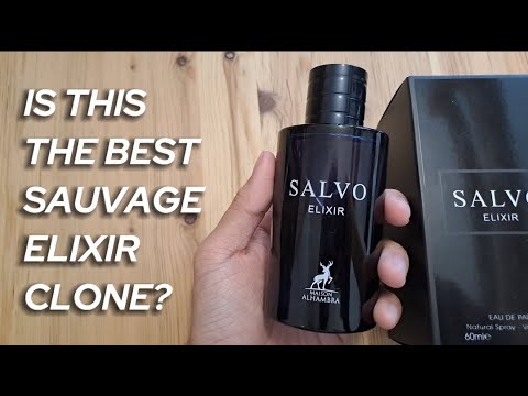 Mason Alhambra Salvo Elixir review (Dior Sauvage Elixir Clone)