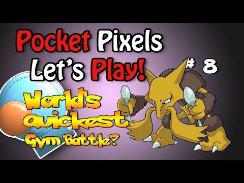 World's Quickest Gym Battle? - Pocket Pixels Server w/ TruexNORSEMAN Ep. 8