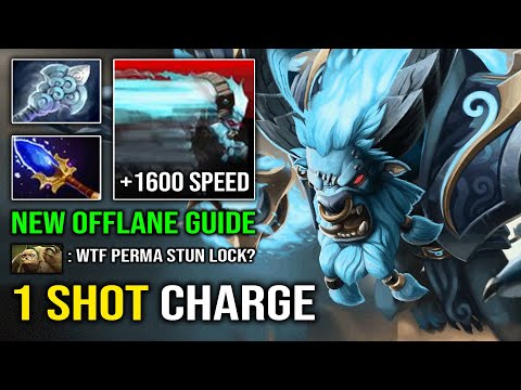 ULTIMATE OFFLANE GUIDE +1600 Charge Speed Wind Waker Spirit Breaker 1 Shot Bash Dota 2
