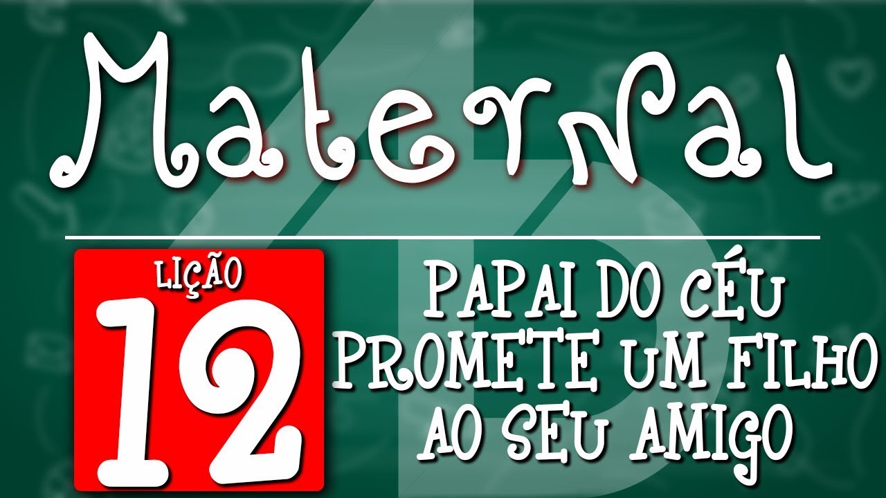 Papai do céu promete um filho ao seu amigo