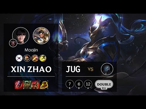 Xin Zhao Jungle vs Kindred - KR Grandmaster Patch 10.4