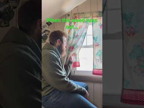 When the weed runs out… #comedy #funny
