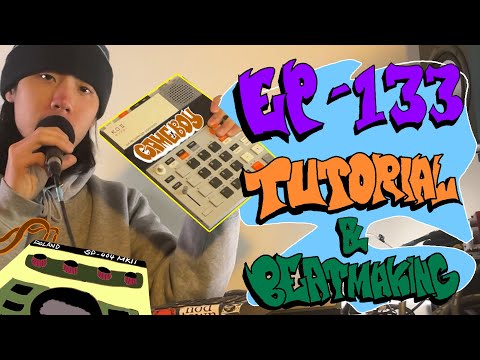 Beatmaking on EP-133 KOII + Sp404 Mk2 ! How to make a simple beats