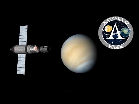Manned Venus (Eve) Flyby - KSP Cinematic