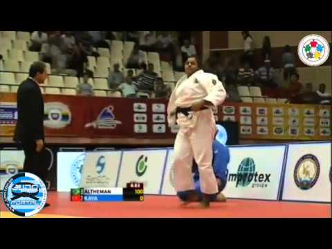 Judo Grand Slam Baku 2013  Final o78kg ALTHEMAN (BRA) - KAYA Zehra (TUR)