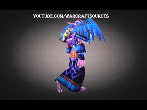 Night Elf Druid Tier 11 armor set - T11 - Stormrider's Battlegarb / Regalia / Vestments