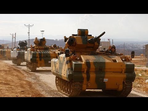 Turkish army convoy enters Syria's Idlib