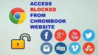 How to access blocked websites at school on chromebook(EASY):How2s