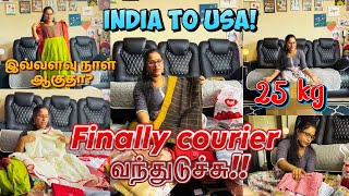 ✨India to USA Courier 📦 | Tariff + Charges Shock 😱💸|  இவ்வளவு நாள் எடுத்துச்சா | My experience ⁉️💯