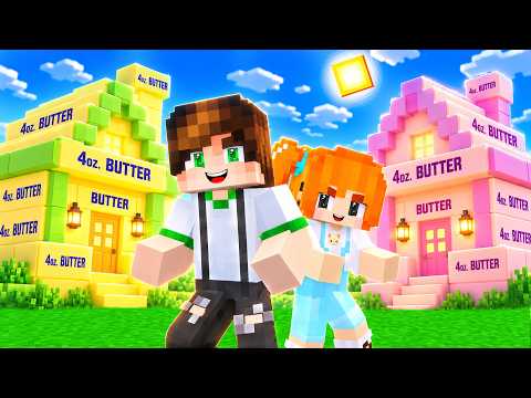 EN İYİ BUTTER SQUISHY EVİ KİM YAPACAK? - Minecraft