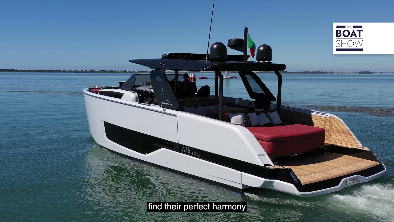 Cranchi A46 Luxury Tender - Test Drive
