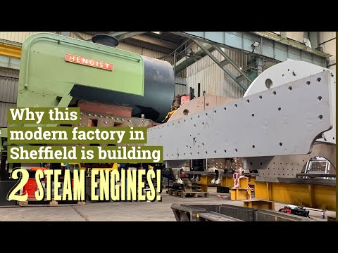 One modern Sheffield factory - building two brand new steam engines. A short film by Tom Ingall