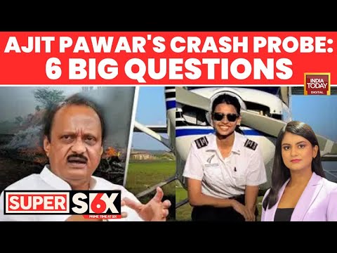 Ajit Pawar Died In Baramati Plane Crash; DGCA Orders Probe Into Learjet Explosion | India Today