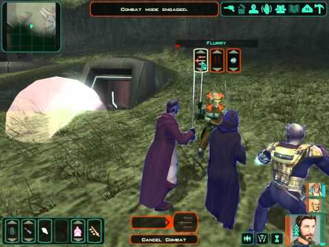 Let's Play Star Wars KOTOR 2 Episode 14 : Telos - Planet's Surface Old Military Base Start