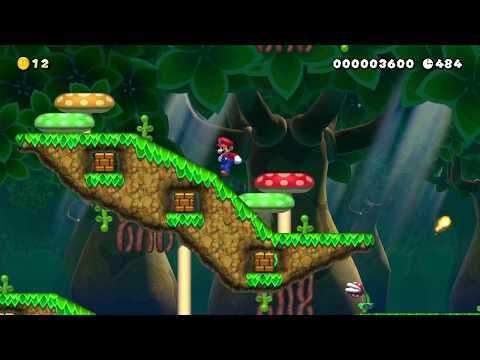 The Fungus Swamp by MaciSMM - Super Mario Maker 2 - No Commentary 1bz