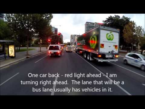 Angry Tailgating MGIF Close Pass Man points me to imaginary bike lane XOT865