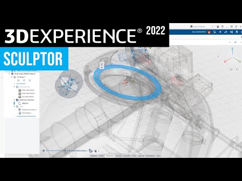 SOLIDWORKS 2022 What's New - Cloud Based Sculpting 3DEXPERIENCE