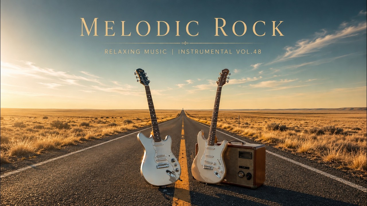 Melodic Rock Instrumental for a Relaxing Vol.48