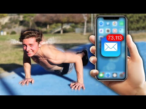I Did 1 Pushup For Every Unread Email A Stranger Had (25,000+)